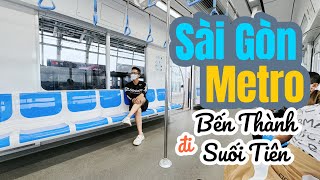 HCMC Metro hướng dẫn cách đi tàu điện Bến Thành Suối Tiên