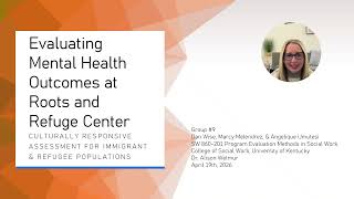SW860 Group Presentation- Roots and Refuge Center