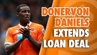 Donervon Daniels Extends Loan Deal