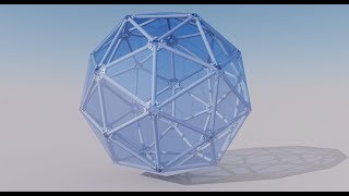 UTA pentakis sphere in sketchup