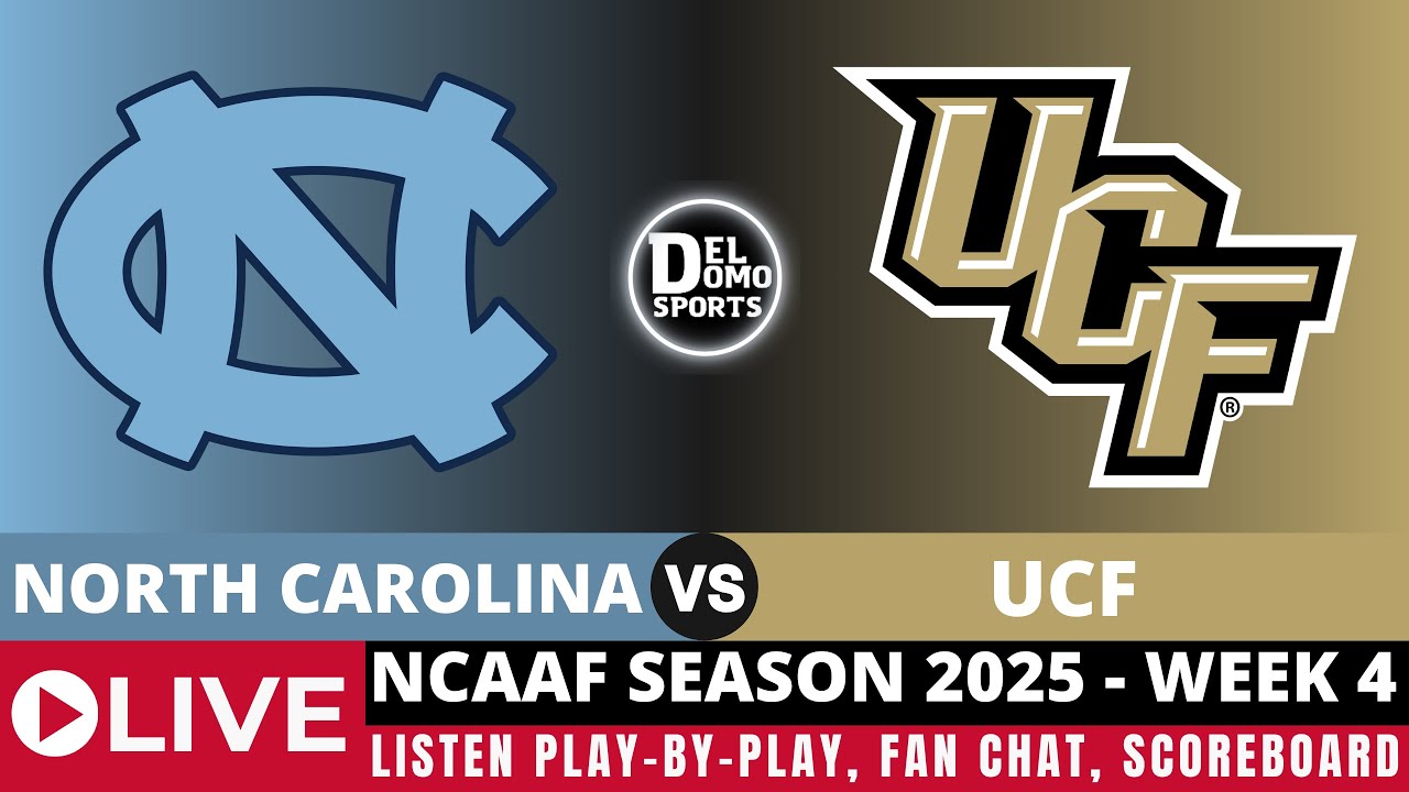 North Carolina Vs Ucf рџџ Ncaaf College Football Week 4 Sep 20 2025