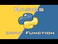 Simple User Input Function in Python 3 - How to get input from user in Python 3 -