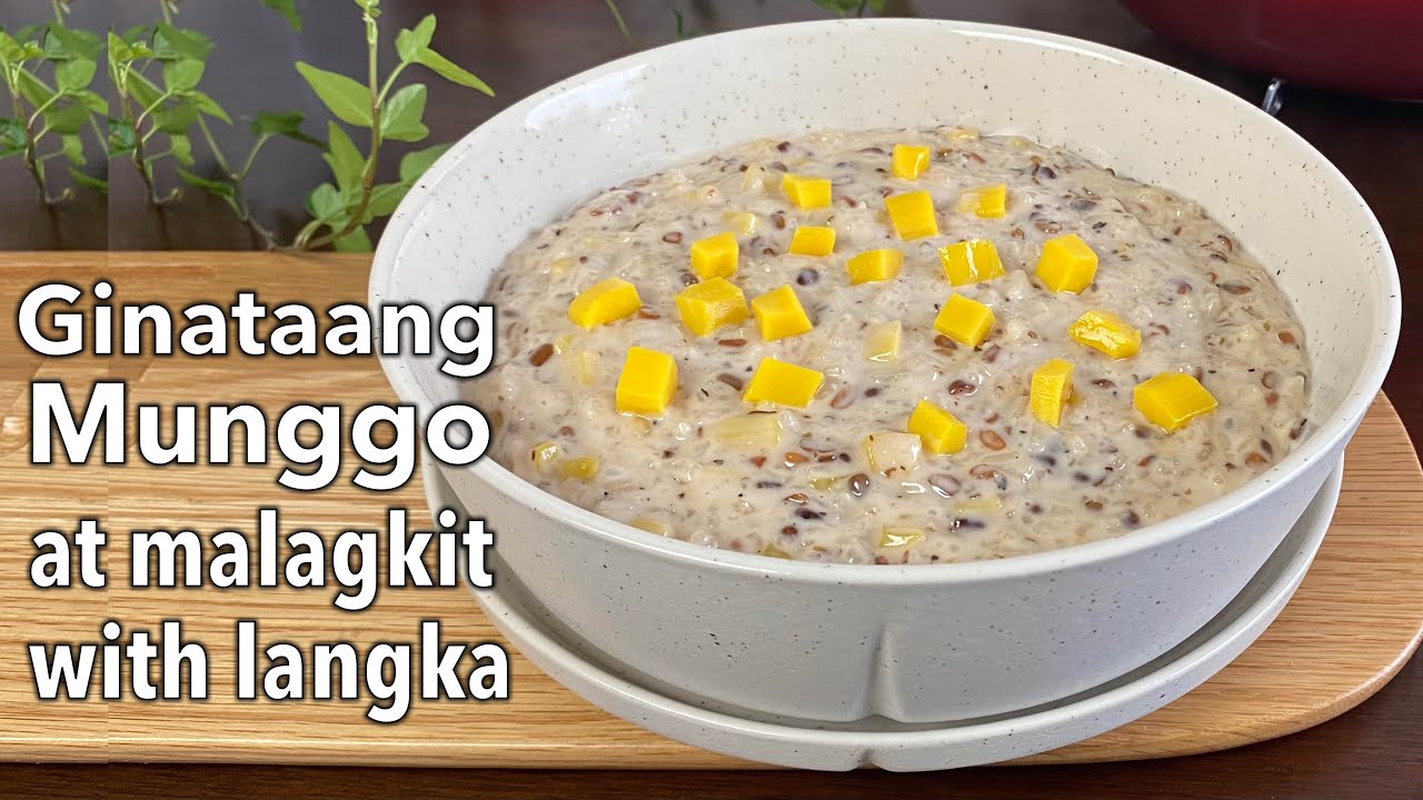 Ginataang Munggo At Malagkit With LANGKA | Luto Ni Diana - YouTube