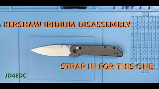 Kershaw Iridium disassembly strap in for this one