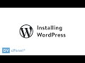 Media Temple - Installing WordPress in cPanel