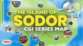 The Island of Sodor CGI Series Map! (Seasons 13-24) — Sodor Explained
