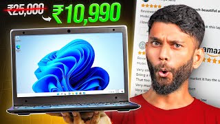 We Bought The Cheapest Windows 11 Laptop From Amazon!