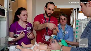 Simulations and preparations at MUHC’s neonatology unit