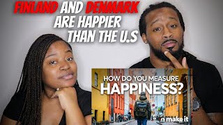 🇩🇰 🇫🇮 American Couples Reacts "Why Finland And Denmark Are Happier Than The U.S.'"