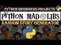 Python Story Game | MAD-LIBS Random Story Generator | Python Beginners Project | 2020