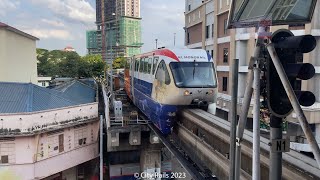 OLD 2 Coach M-Trans Monorail RSV11 [ KL Monorail ] at KL Sentral