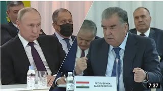 Эмомали Рахмон Путину: Мы хотим, чтобы нас уважали.Ахсан чаноби оли бехтарин сухан