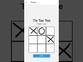 TicTacToe React Native App