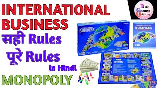 How to play International Business game in hindi | monopoly | Tricks | complete tutorial |