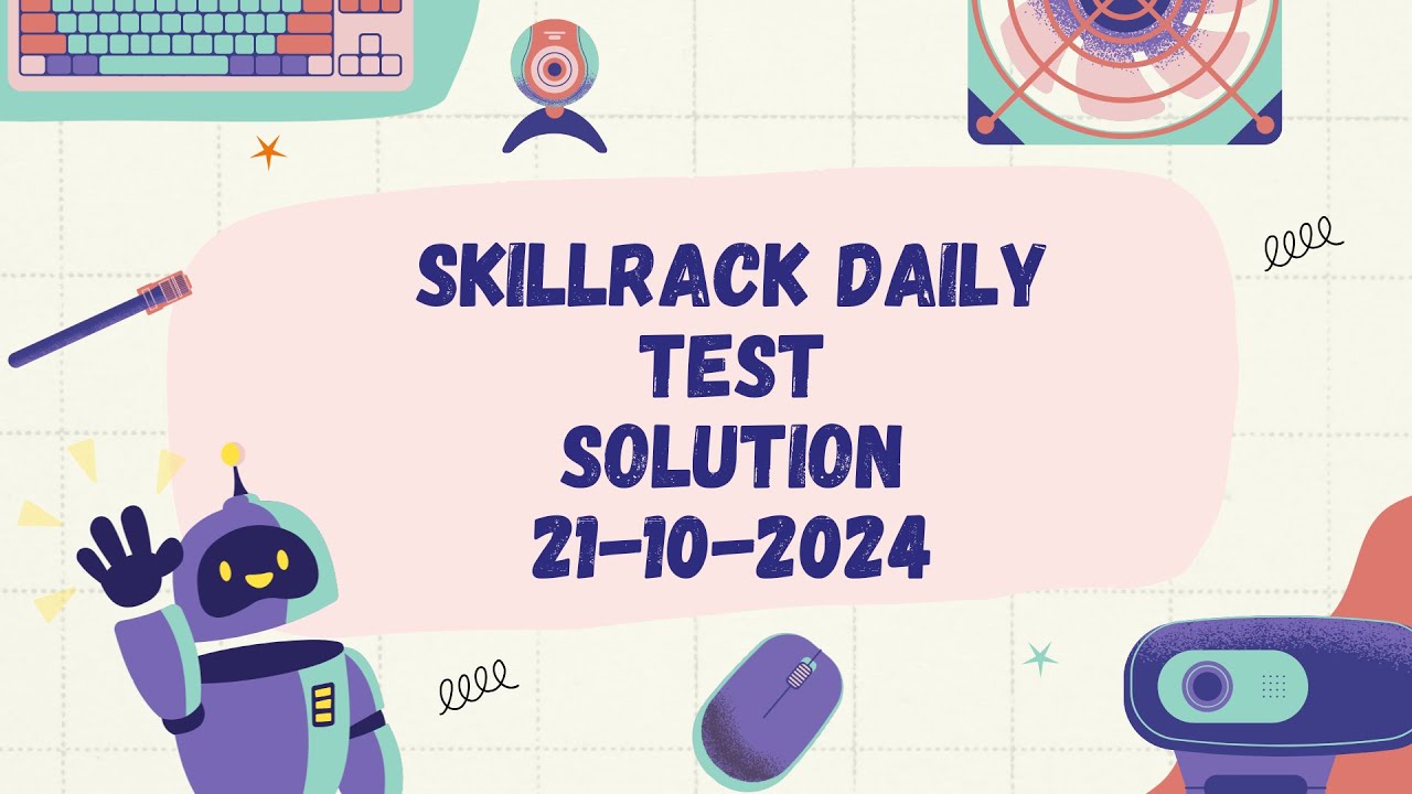 Skillrack Daily Test Skillrack Skillrackdailytest Easysolution
