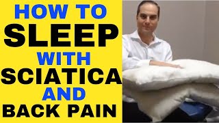 Best Sleeping Position for Back Pain, Sciatica, Leg Pain Relief at Night by Chiropractor in Vaughan