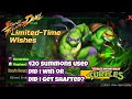 420 SUMMONS USED FOR DONATELLO AND RAPHAEL How did i do Street Fighter Duel TNMT