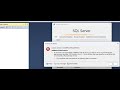 How to fix cannot connect to SQL Server Management Studio error in 16 secs