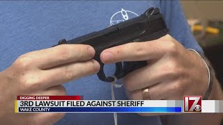 3rd lawsuit filed against Wake County sheriff over gun permits