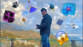 Flying kites 🪁 with friends 🔥 *KITE FIGHT * // Monofill gattu unboxing