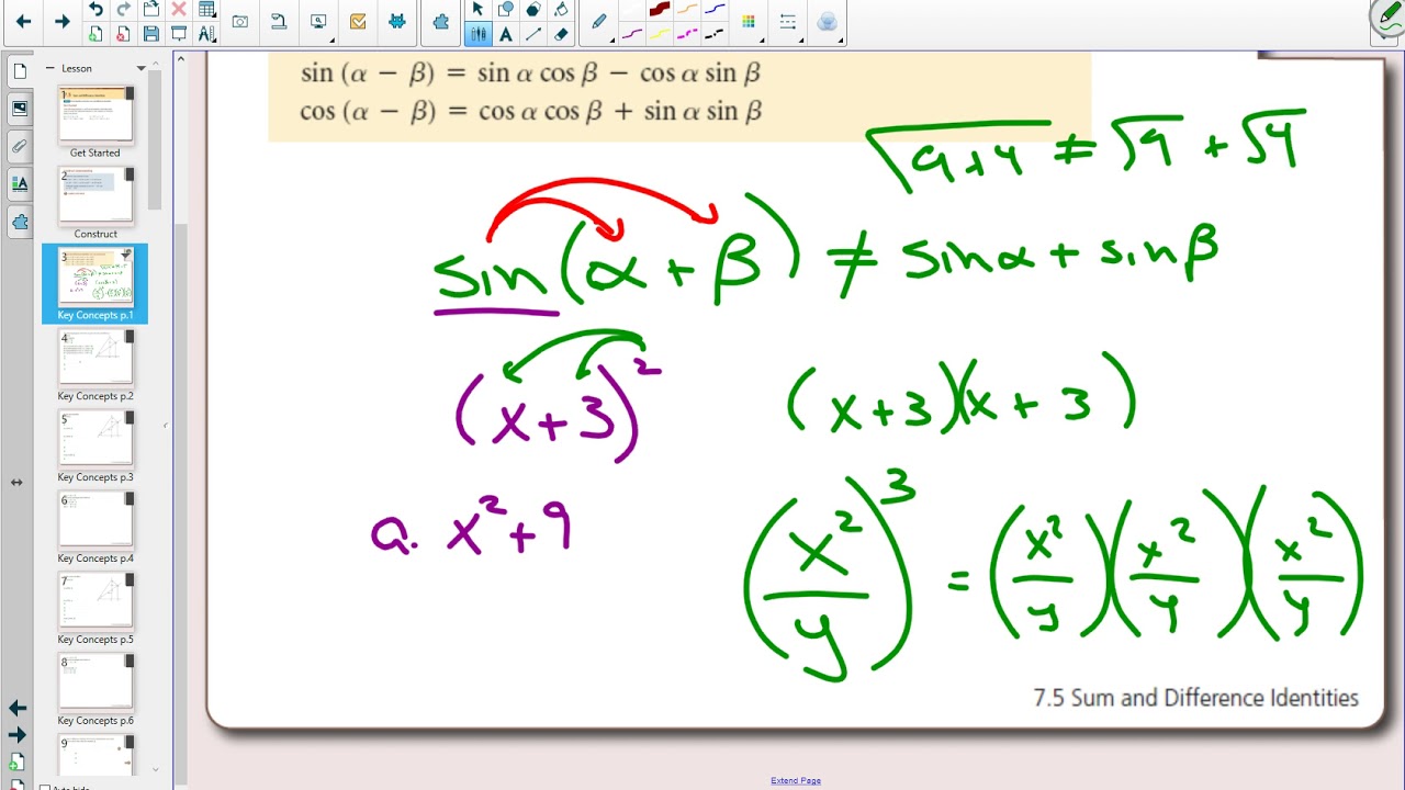 40sp 7 5 Example 2 Youtube