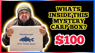 Unboxing A $100 Carp Fishing Mystery Box From Total Fishing Tackle!