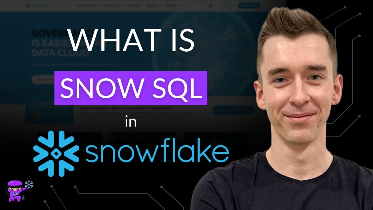 How To Install, Configure And Use Snowflake CLI | SnowSQL - YouTube