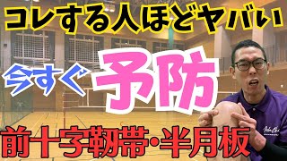 【完全版】前十字靭帯断裂と半月板の予防とリハビリ！膝痛が怖い人は参考にしてね