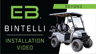 Bintelli Beyond Eco Battery Installation Guide