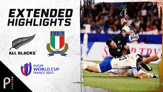 New Zealand v. Italy | 2023 RUGBY WORLD CUP EXTENDED HIGHLIGHTS | 9/29/23 | NBC Sports