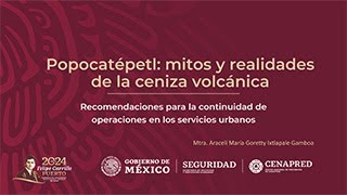 Curso: Popocatépetl, mitos y realidades; Tema 5