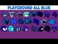 FNF Character Test | Gameplay VS My Playground | ALL Blue Test #2