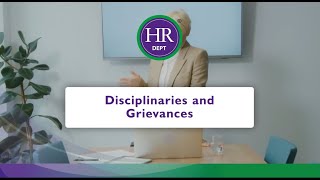 Disciplinaries and Grievances: How to Manage Disciplinaries and Grievances in your Small Business