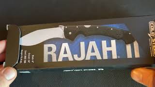 Cold Steel Rajah 2 and AD10 Unboxing; Is Cold Steel Not What It Used to Be?