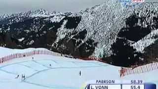 FIS Alpine Skiing 11' - Altenmarkt - Lindsey Vonn Winning DH Run