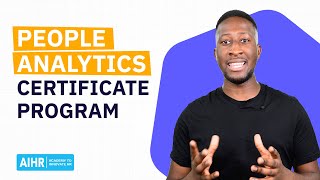 People Analytics Certificate Program Course Overview