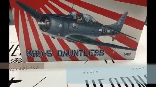 EDUARD 1/48 SBD-5 Dauntless 1/48 (EDK1165) Review by Hearns Hobbies