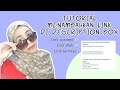 CARA MENCANTUMKAN LINK DI DESKRIPSI YOUTUBE DARI HP