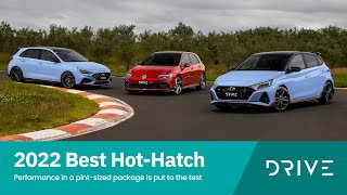 2022 Best Hot Hatch | Hyundai i20 N v i30 N v Volkswagen Golf | Drive.com.au DCOTY