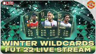 Winter Wildcards Rewards Packs 85x10 🔴 LIVE FUT FIFA 22 Ultimate Team Ep 50