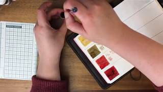 Swatching Some Robert Oster Fountain Pen Inks