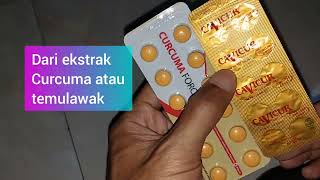 Perbandingan Curcuma Force dan Cavicur | Suplemen menambah Nafsu Makan dan menjaga Kesehatan Hati