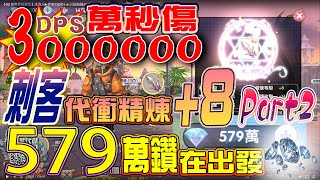 【RO新世代的誕生】▶300萬秒傷⭐首席刺客【579萬鑽】衝全身精練+8 Part.2｜11/26 棺月