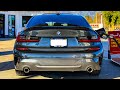 2019 BMW 330i M-Sport G20 Crazy Exhaust Sounds POV Drive | Binaural Audio | Sport PLUS