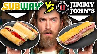 Subway vs. Jimmy John's Taste Test | FOOD FEUDS