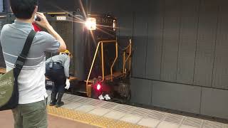 ななつ星機関車連結　博多駅