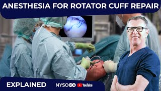 Anesthesia for Rotator Cuff Repair - Crash course with Dr. Hadzic