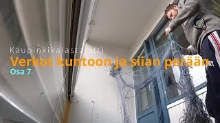 Kaupunkikalastaja osa 7 - verkot kuntoon ja siian perään