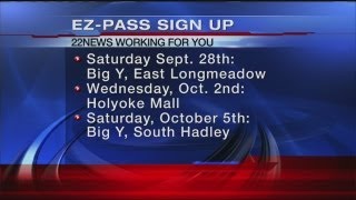 MassDOT is offering E-ZPass sign up sessions
