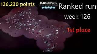 Slipways (v 1.3) - Ranked run (week 126) - 136.230 points (finished 1st)